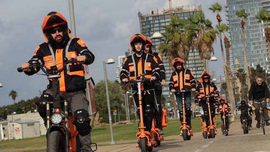 יחידת הקורקינטים החשמליים של איחוד הצלה