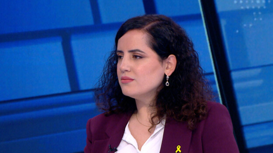 נעמה לזימי בתוכנית "פגוש את העיתונות" של בן כספית ועמית סגל בערוץ 12