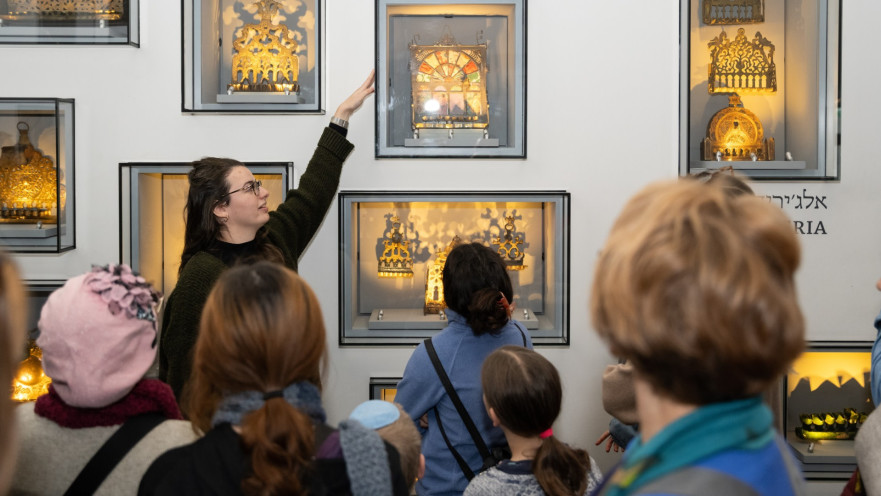 חנוכה במוזיאון ישראל