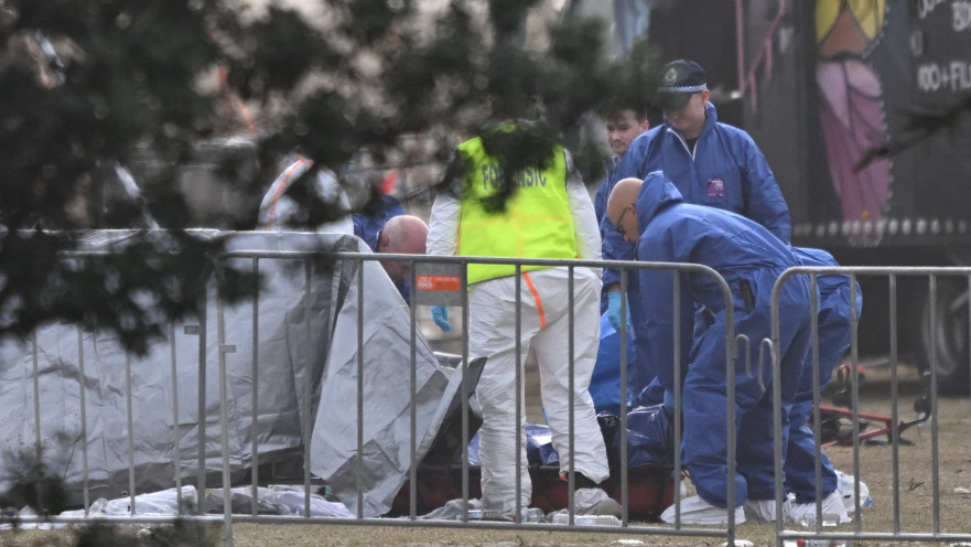 זירת הפיגוע בסידני