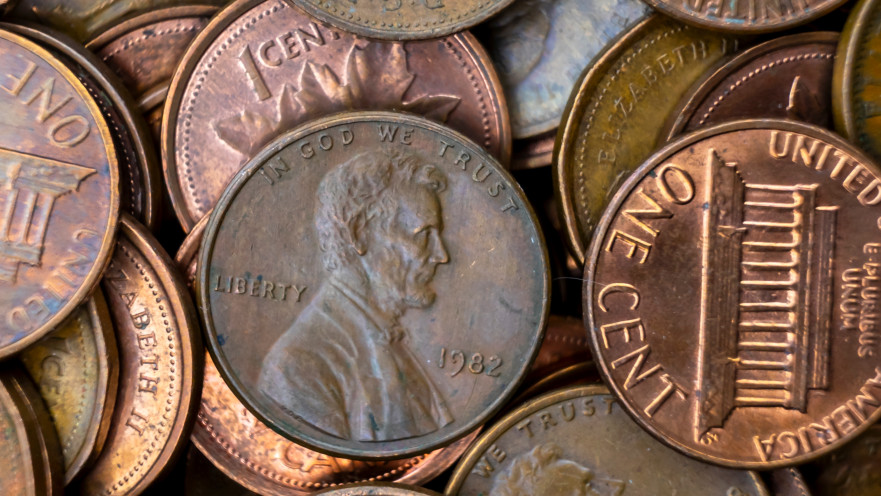 מטבע סנט אמריקאי, מטבע פני אמריקאי