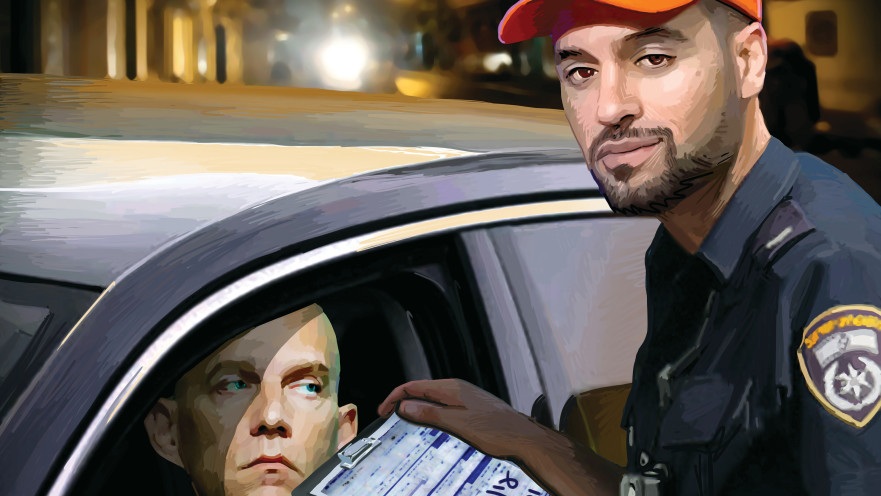 מרדכי דוד וגיא פלג (איור: אורי אינקס)