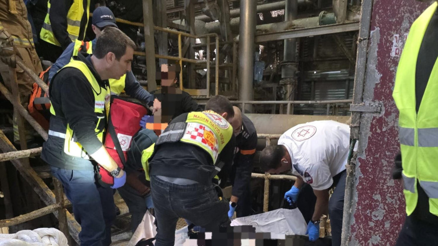 תיעוד מזירת התאונה 