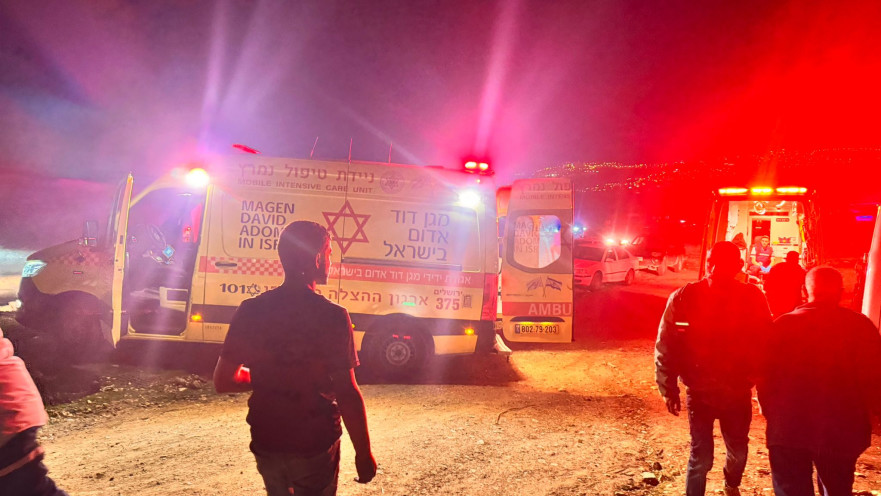 תיעוד מזירת התאונה