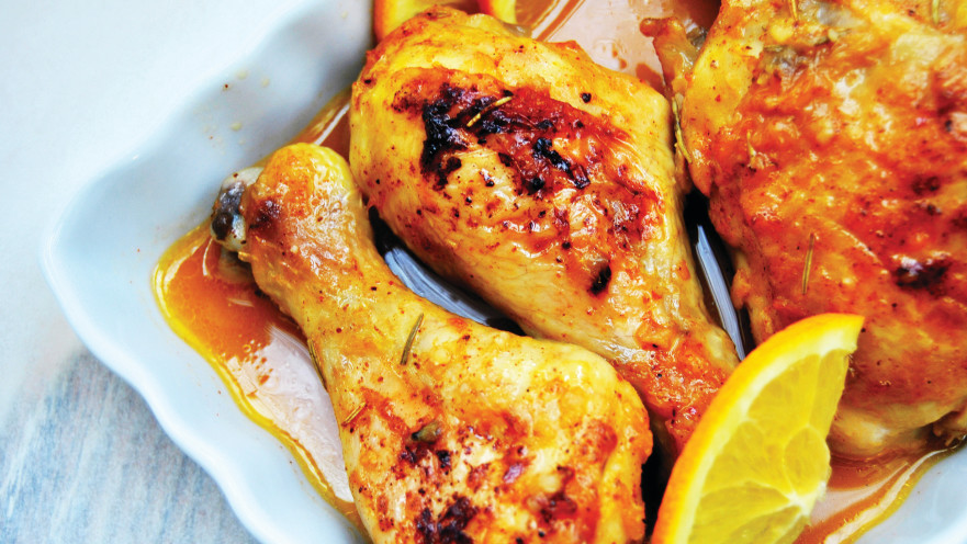 עוף בתפוזים