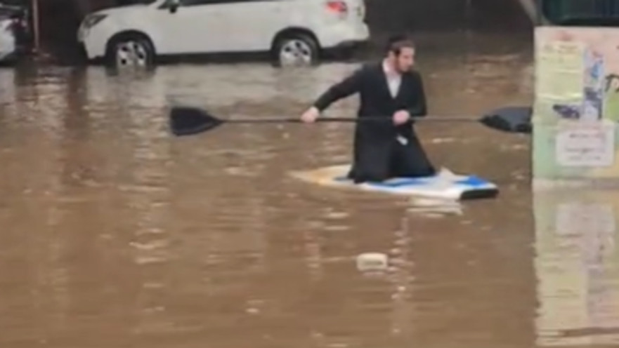 הצפה בנתניה