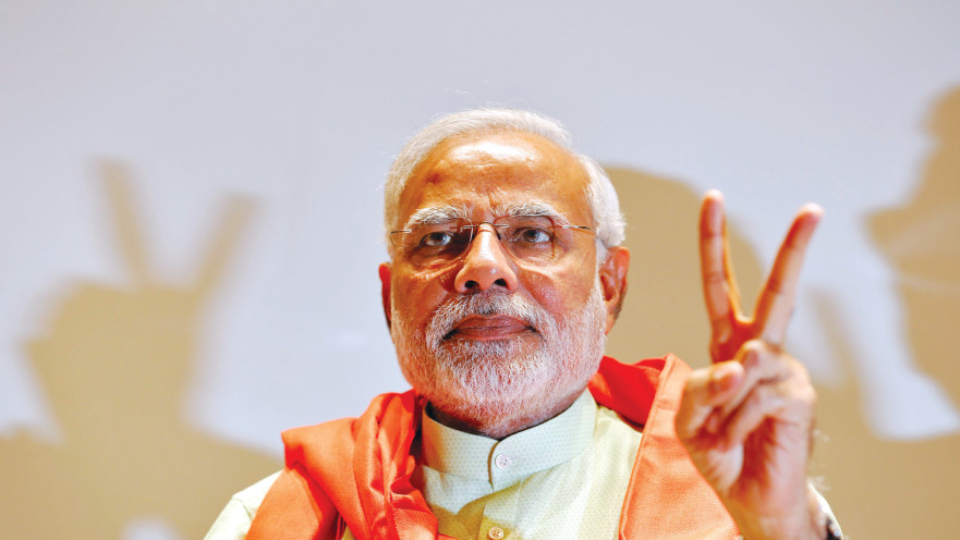 ראש ממשלת הודו נרנדרה מודי