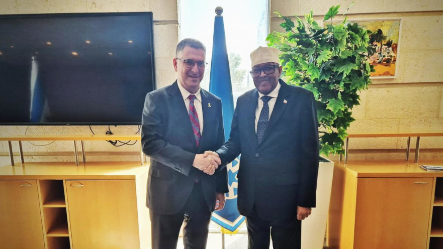 נשיא סומלילנד וגדעון סער