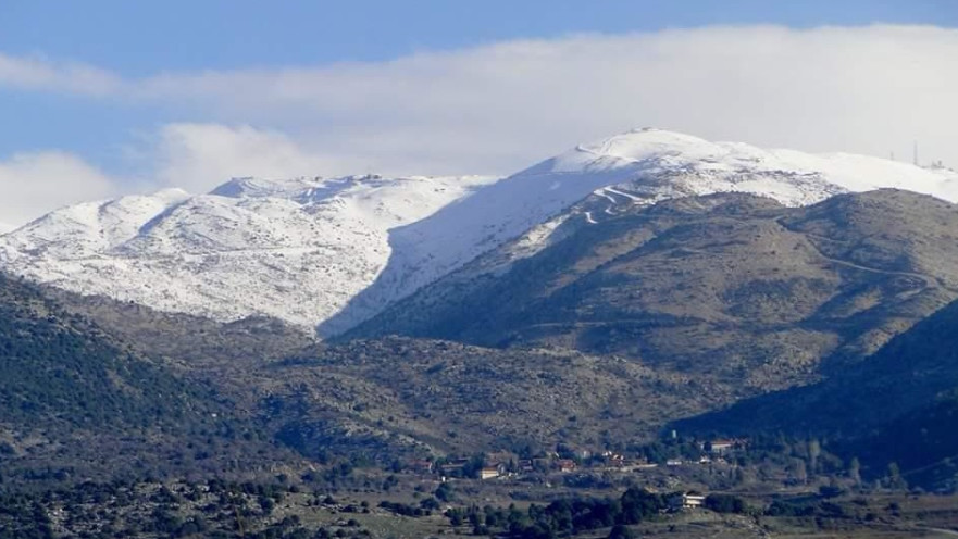 שלג בגולן