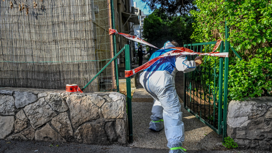 זירת רצח בחיפה, אילוסטרציה
