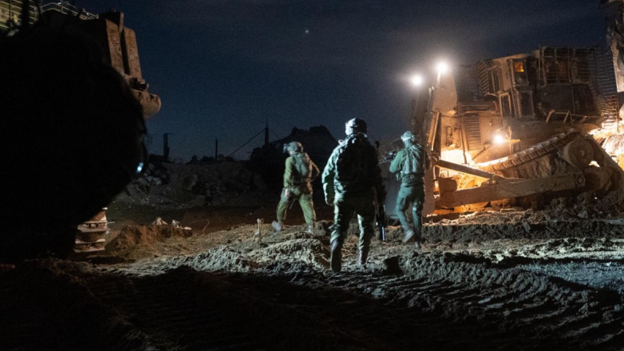 תיעוד מפעילות החטיבה הצפונית ברצועת עזה 