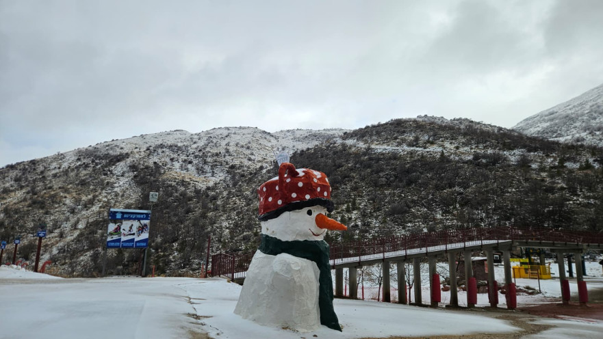 אתר החרמון מושלג, חורף 2025-2026