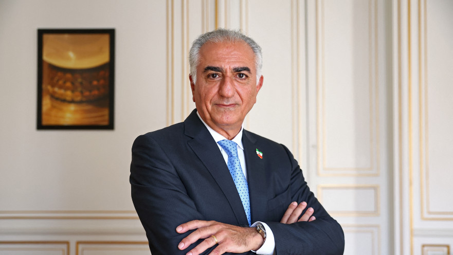 שנוי במחלוקת. יורש העצר האיראני רזא פהלווי