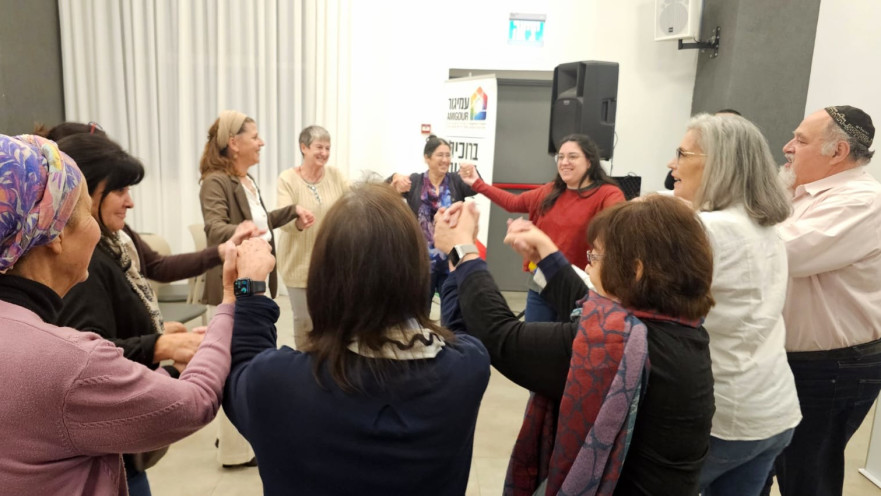 עולים חדשים שהגיעו מיוהנסבורג לנתניה