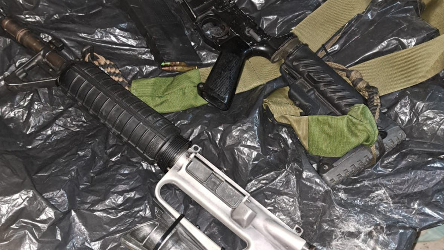 הנשק שאותר על ידי כוחות צה"ל