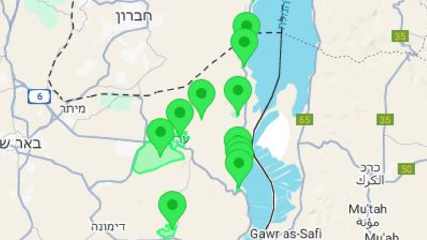 רעידת אדמה באזור ים המלח