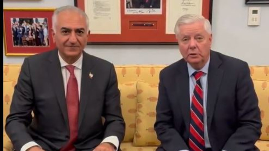 הסנאטור לינדזי גרהם, יורש העצר האיראני, רזה פהלווי