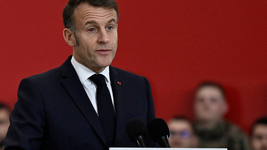 מקרון מכריז על ההגדלה בתקציב הביטחון 