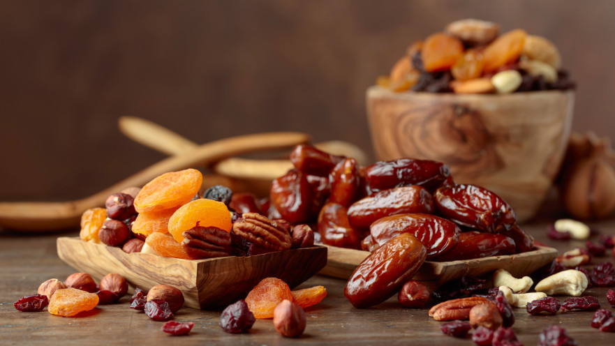 טו בשבט פירות יבשים