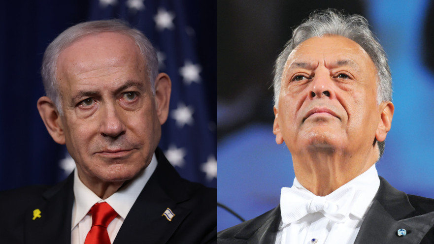 זובין מהטה, בנימין נתניהו