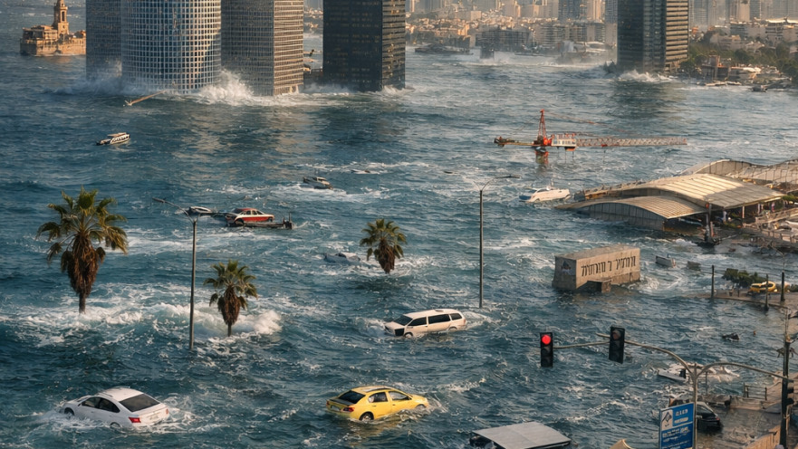 תל אביב מתחת למים