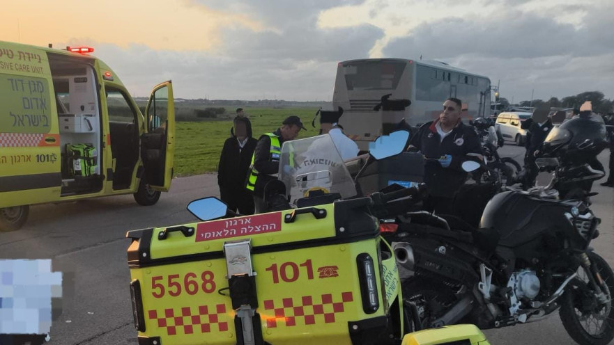 זירת התאונה בקוממיות