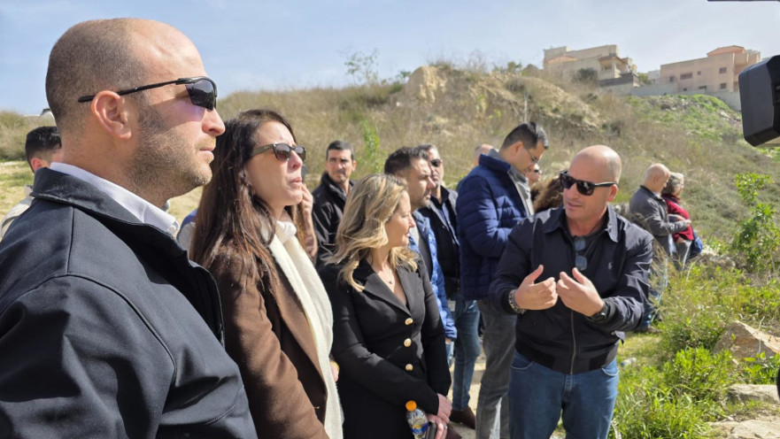 ח"כ יצחק קרויזר בסיור בעמק יזרעאל