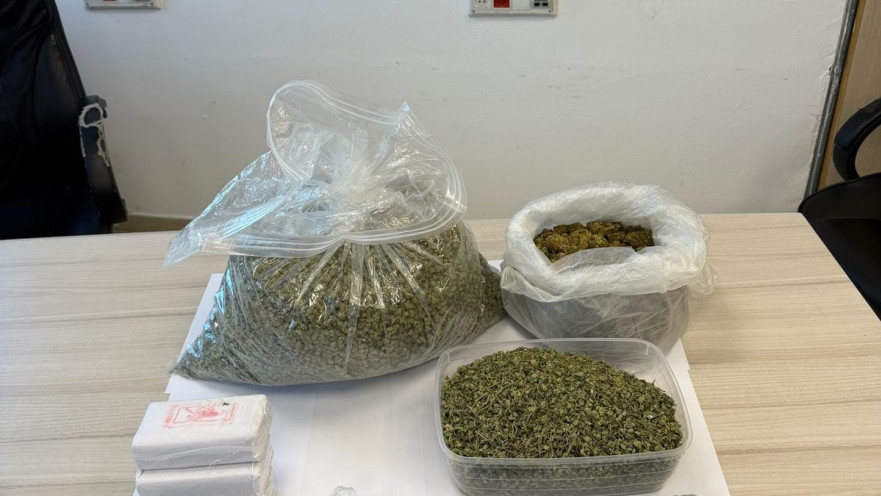 הסמים שנתפסו בחיפה