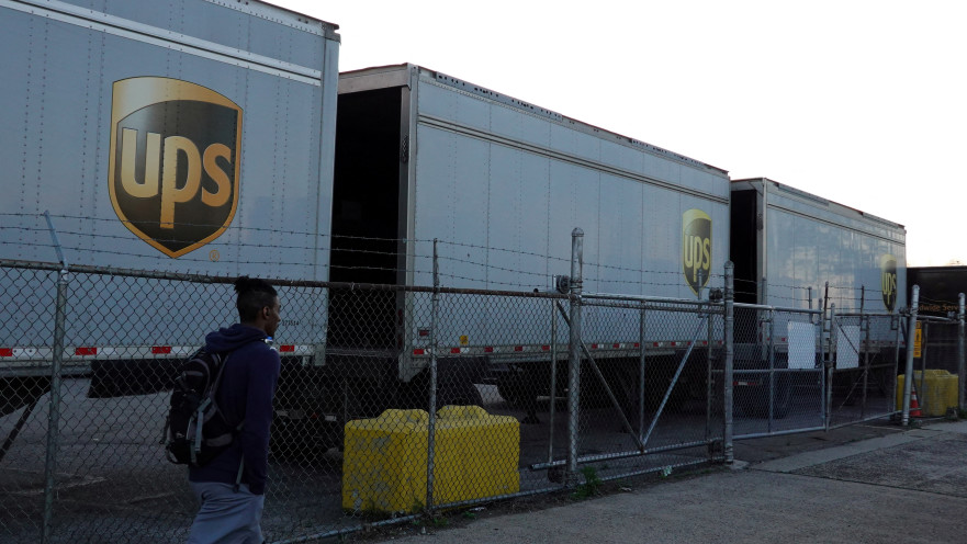 חברת השליחויות UPS