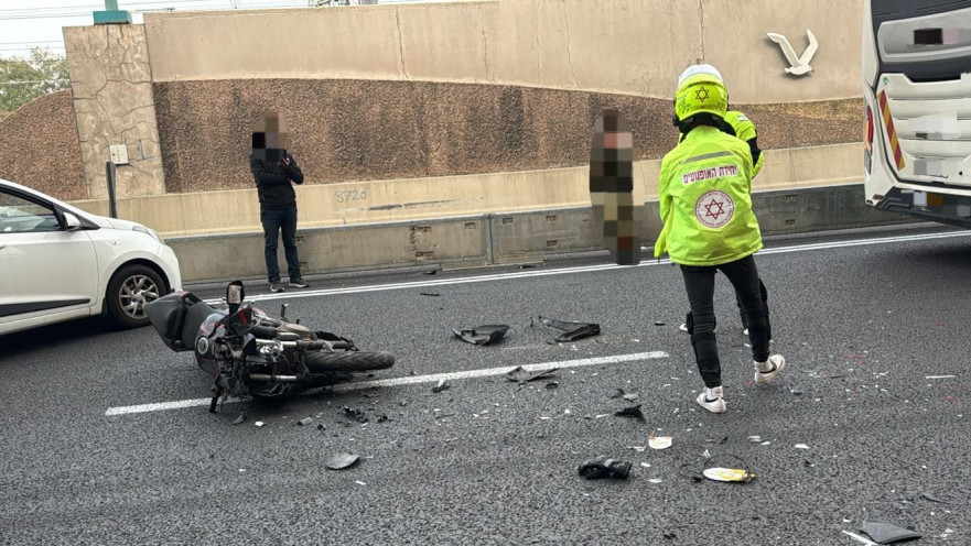 תאונת האופנוע בכביש 20