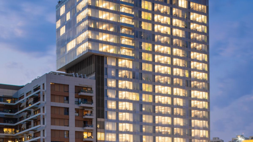 הבניין של חברת "טבע"