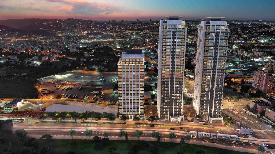 פרויקט ויז'ן ירושלים רמי לוי נדל"ן - הדמיה