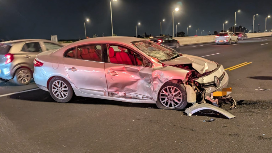 תיעוד הרכב מזירת התאונה