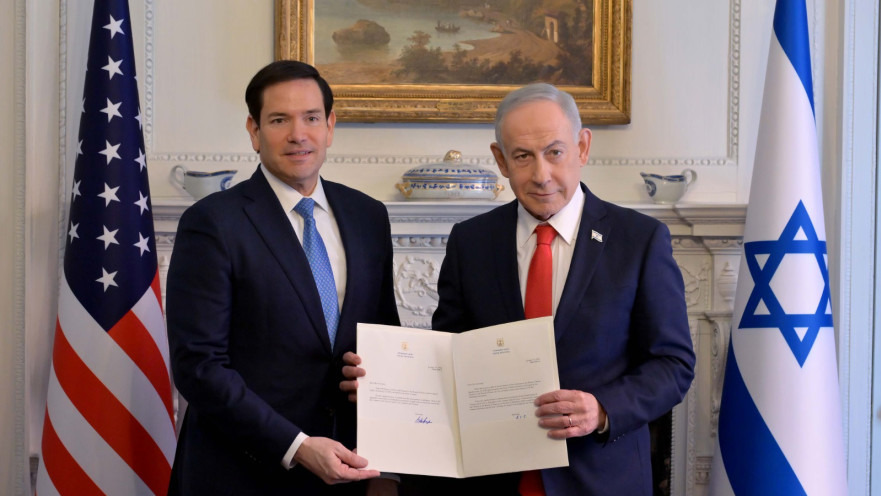 בנימין נתניהו, מרקו רוביו 