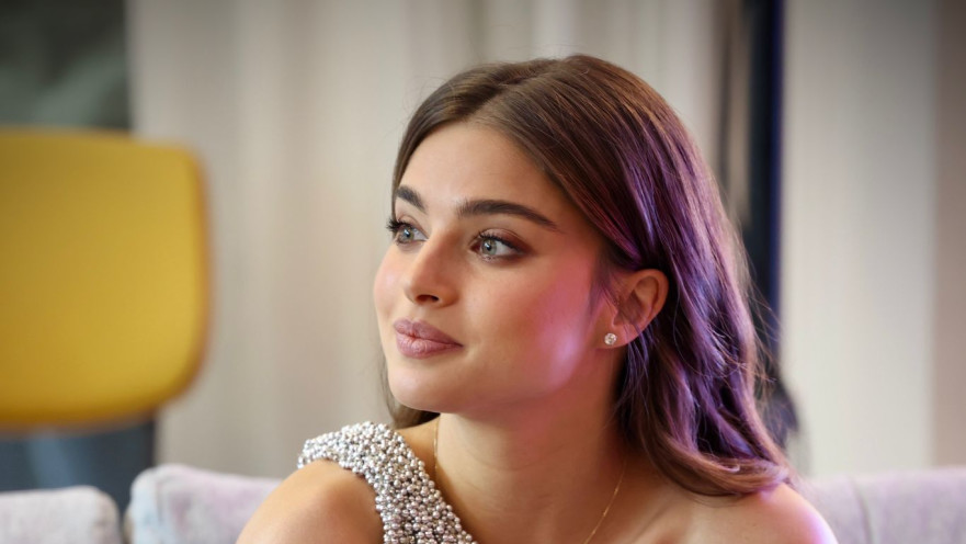 נועה קירל במסיבת העיתונאים