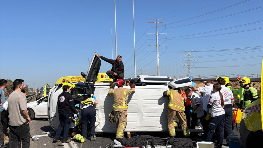 התאונה בכביש 4