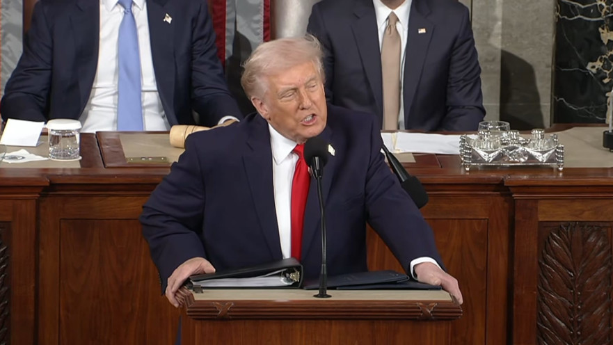 טראמפ בנאום מצב האומה