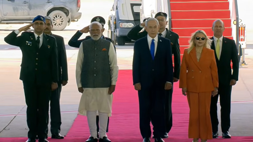 ביקור ראש ממשלת הודו, נרנדרה מודי בישראל