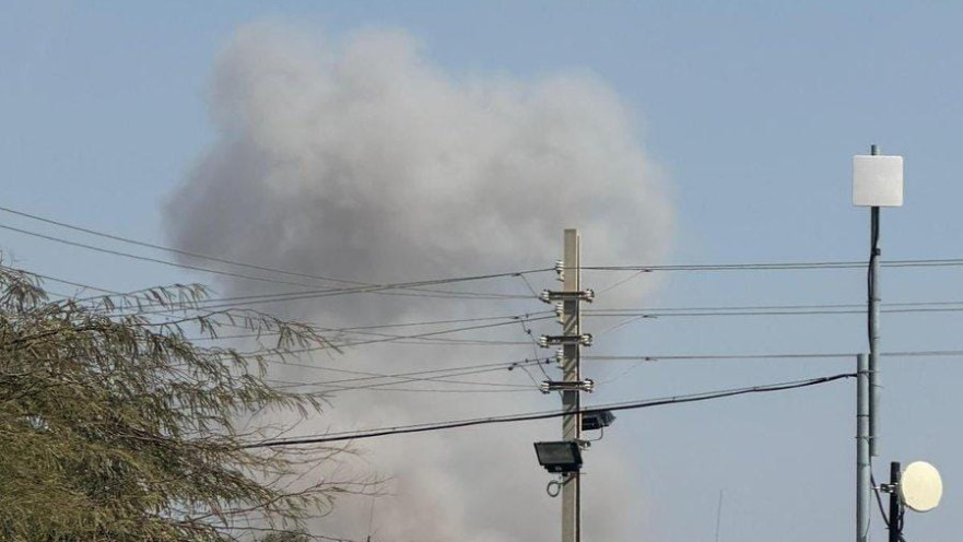 זירת הנפילה בבאר שבע 