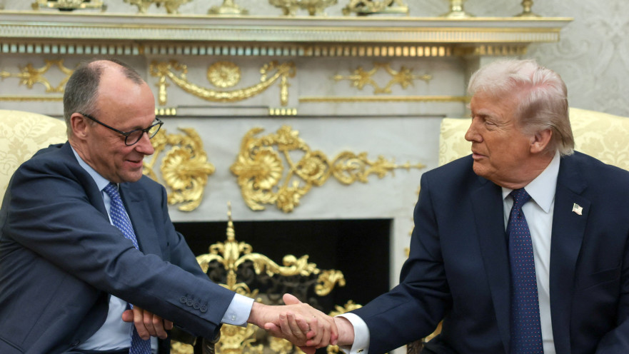 דונלד טראמפ, פרידריך מרץ