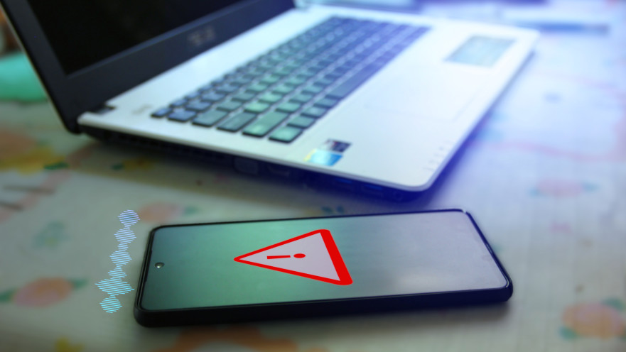 התרעת חירום בטלפון, אילוסטרציה