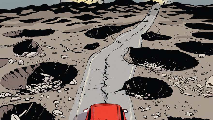 לא רחוק מבית שמש, קצת לפני שנכנסים לכביש 6, קיבלתי את ההתרעה הראשונה