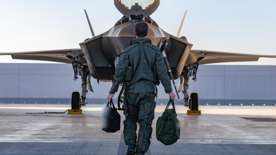 מטוס F-35I "אדיר" של חיל האוויר