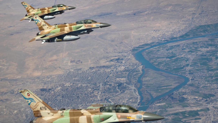 מטוסי חיל האוויר (F-16) בדרך לאיראן 