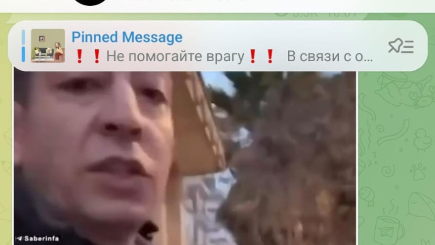 פוסטים בערוצי טלגרם ארמניים