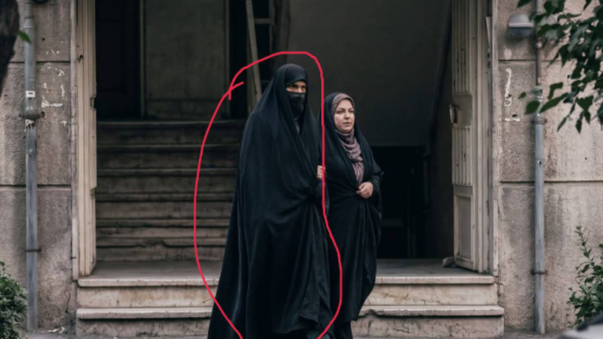 אחד המפקדים הבכירים של הבסיג’ מחופש 