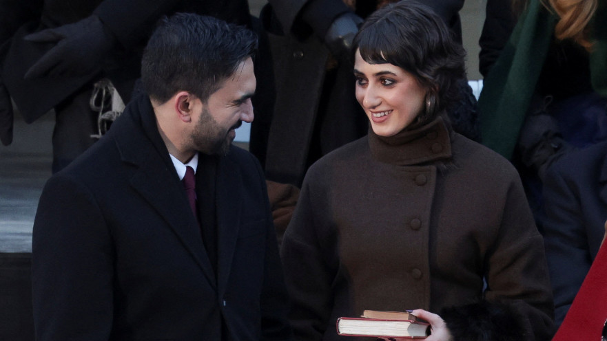 זוהרן ממדאני ואשתו ראמה