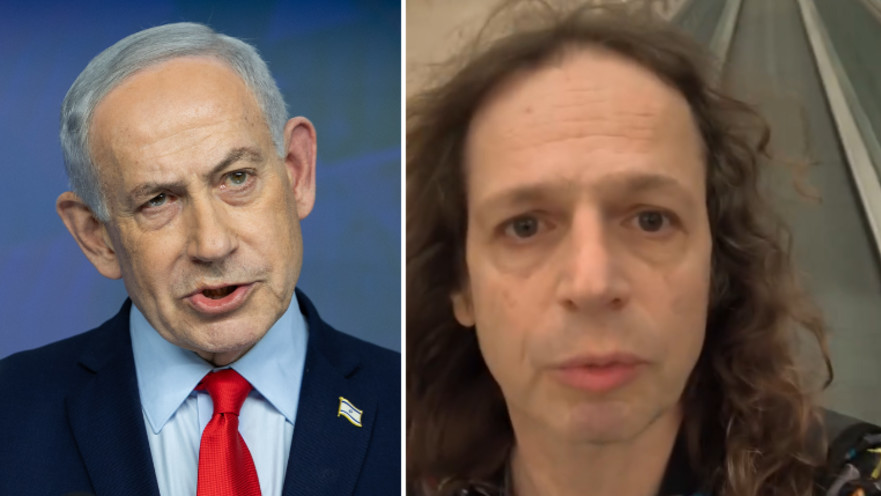 אמיר חצרוני ובנימין נתניהו