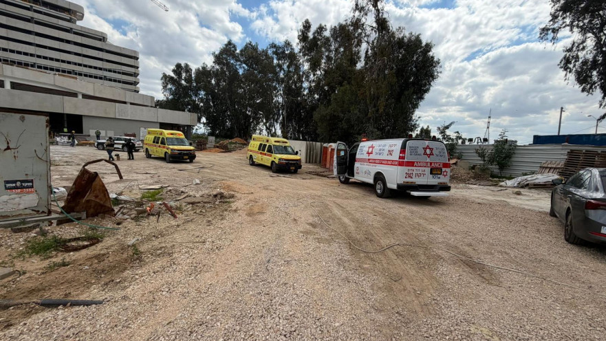 זירת פגיעת טיל איראני במרכז