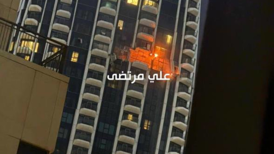 רחפן התרסק לתוך בניין בדובאי, איחוד האמירויות